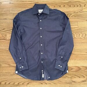 Todd Snyder Navy Casual Button Down Shirt